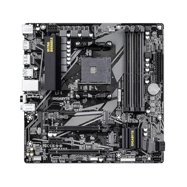 GIGABYTE B550M DS3H AC R2 AMD AM4 Motherboard, Micro-ATX, DDR4, Dual M.2, SATA 6Gb/s, WIFI5, Realtek GbE LAN, PCIe 4.0 - Image 2
