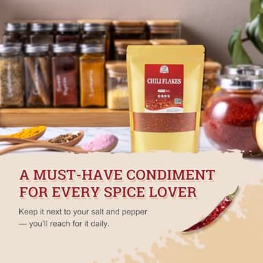 52USA Premium Sichuan Chili Flakes(8 OZ), Ground Sichuan Red Chili Pepper - Image 4