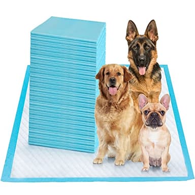 Boscute Super Absorbent & Leak-Proof Jumbo Size 36"x36" Pet Training Dog Pee Pads, Thicken Quick Dry Disposable Puppy Pee Pads, Potty Training Pads for Dogs Cats, Rabbits - Image 1