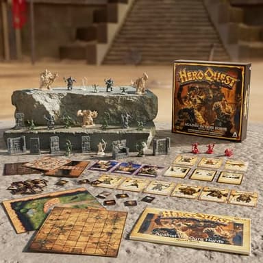 Avalon Hill Heroquest Against The Ogre Horde Quest Pack | Roleplaying Game | Ages 14+ | 2 to 5 Players | Requires HeroQuest Game System to Play, Multicolor, Pack 1 - Image 4