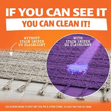 ANGRY ORANGE Pet Odor Eliminator Kit for Dog/Cat Urine - Citrus - 24 oz + UV Flashlight - Image 3