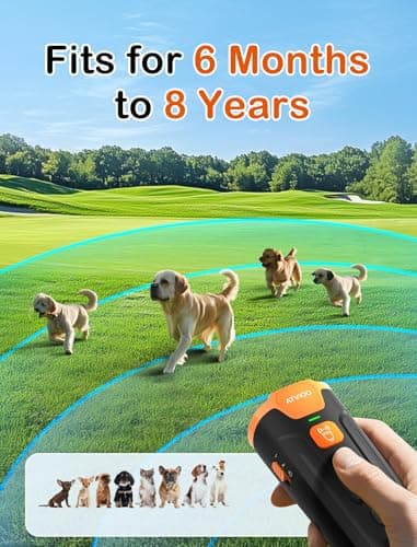 Dog Bark Deterrent Device– Ultrasonic Anti Barking Device for Dogs, 3X Emitters, Rechargeable Trainer for Dogs 6M–8Y, Indoor/Outdoor (Black) - Image 4