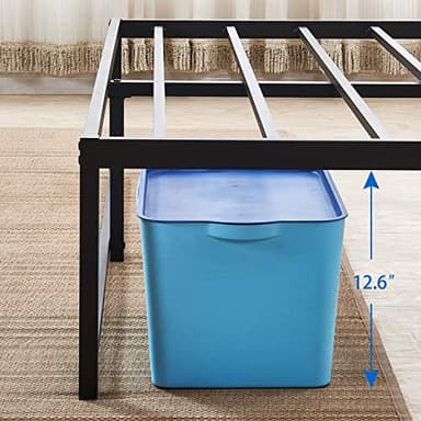 VECELO 14" Metal Platform Bed Frame/Mattress Foundation/No Box Spring Needed (Queen Size) - Image 8