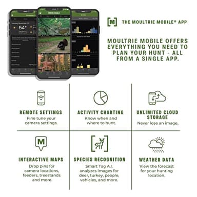 Moultrie Edge Cellular Trail Camera - Nationwide 4G LTE - HD Video-Audio - Built in Memory - Cloud Storage - Image 5