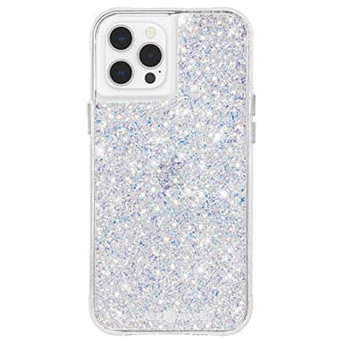 Case-Mate iPhone 12 Pro/iPhone 12 Case - Twinkle Stardust with 10ft Drop Protection & Wireless Charging - Luxury Bling Glitter Cover - Shockproof Materials, Anti Scratch Tech - Image 1