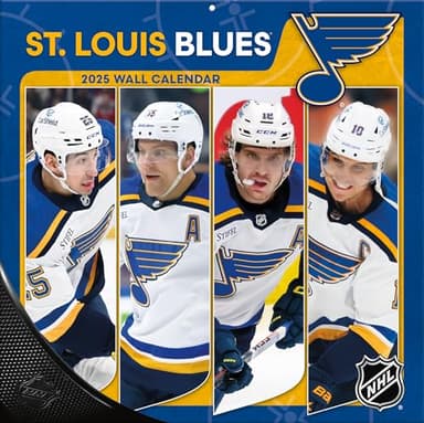TURNER SPORTS St Louis Blues 2025 12x12 Team Wall Calendar (25998011955) - Image 1
