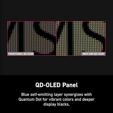 MSI MPG 322URX QD-OLED 32-inch 3840 x 2160 (UHD) Computer Monitor, 240Hz, Adaptive-Synch, HDMI, DP Port, VESA Mountable, Tilt, Speaker, 0.03ms, Black - Image 2