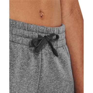 Under Armour Womens Rival Fleece Joggers, (025) Castlerock Light Heather / / White, Large - Image 4