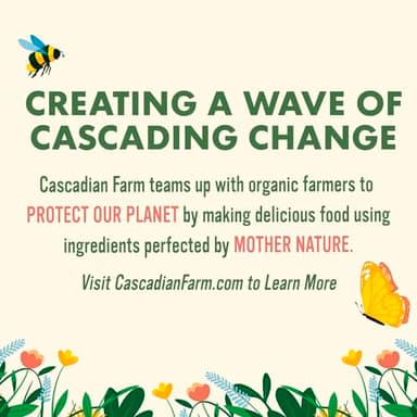 Cascadian Farm Organic Granola, Dark Chocolate Almond Cereal, Resealable Pouch, 11 oz - Image 6