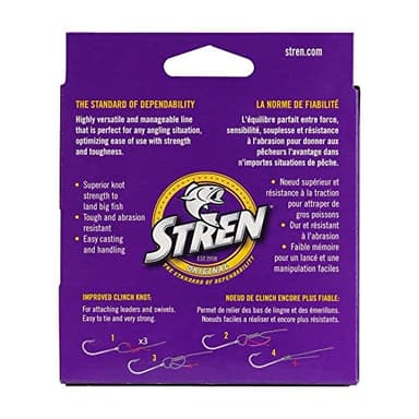 Stren Original®, Clear/Blue Fluorescent, 25lb | 11.3kg Monofilament Fishing Line, Suitable for Freshwater Environments - Image 5