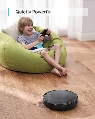 eufy Robot Vacuum 11S MAX, Super Thin, Powerful Suction, Quiet, Self-Charging Robotic Vacuum Cleaner, Cleans Hard Floors to Medium-Pile Carpets, Black - Image 6