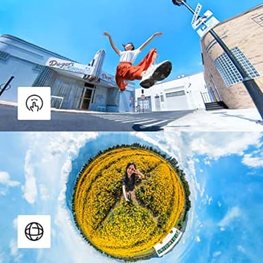 Insta360 ONE X2 360 Degree Waterproof Action Camera, 5.7K 360, Stabilization, Touch Screen, AI Editing, Live Streaming, Webcam, Voice Control - Image 2