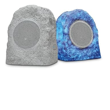 ION Audio Glow Rocker Pair - Wireless Outdoor All-Weather Bluetooth Speakers, Weather-Resistant Pool Deck Safe Patio Garden Speaker Set (Renewed) - Image 1