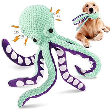 Fuufome Large Squeaky Dog Toys- Plush Dog Toys with Soft Fabric for Small, Medium, and Large Dogs Daily Companionship, Training Reward Gift - Image 1