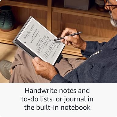 Like-New Amazon Kindle Scribe (16GB) - Your notes, documents and books, all in one place. With built-in AI notebook summarization. Includes Premium Pen - Tungsten - Image 5