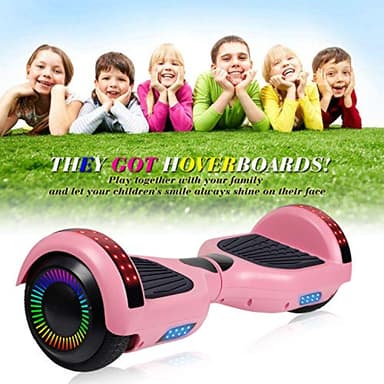 LIEAGLE Hoverboard, 6.5" Self Balancing Scooter Hover Board with Many Certified Wheels LED Lights for Kids Adults(A02 Pink) - Image 7