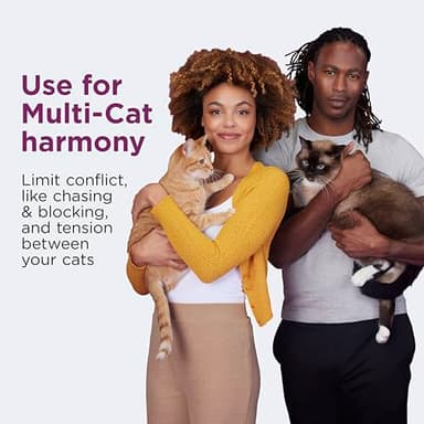 COMFORT ZONE 6 Pack MultiCat Diffuser Refills; Cat Calming Pheromones Help Anxiety; 30-day refills - Image 2