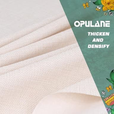 OPULANE Hello Spring Garden Flag Mason Jar Floral Buffalo Plaid Bow 12x18 Inch Double Sided Outside Small Burlap for Seasonal Yard Decoration Flag - Image 7