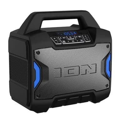 ION Tailgater Boom - Outdoor Portable Bluetooth Speaker with Mic in, FM Radio, USB Port, Battery, IPX5 Water-Resistant, Wireless Stereo-Link, App, 60W - Image 9