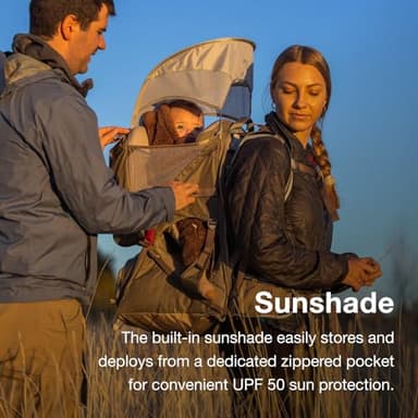 Osprey Poco Child Carrier Backpack, Koseret Green - Image 4