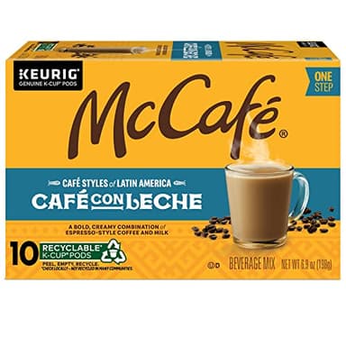 McCafe Cafe Styles of Latin America Cafe con Leche, Keurig Single Serve K-Cup Coffee Pods, 60 Count (6 Packs of 10) - Image 11