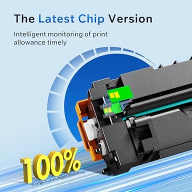 Valuetoner 201X Toner Compatible for HP 201X Toner Cartridges 4 Pack High Yield CF400X CF401X CF402X CF403X for Color Laserjet Pro MFP M277dw M252dw M277c6 M277n M252n M277 (Black Cyan Yellow Magenta) - Image 6