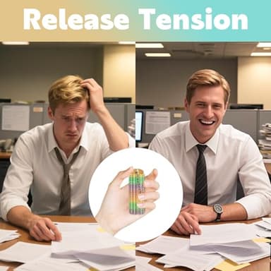 XNJAMG Little Ouchies Fidget Toys,Pain Stim Fidget Toy Reduce Stress for Adults,Anxiety Relief Pain Stim,Spiky Fidget Keychain for Anxiety,Sensory Toys,Novelty Gifts for Friends(1PCS/Black) - Image 6