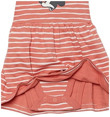 Amazon Essentials Disney | Marvel | Star Wars | Princess Baby Girls' Dresses, Pack of 3, Mickey Expressions, 18 Months - Image 4