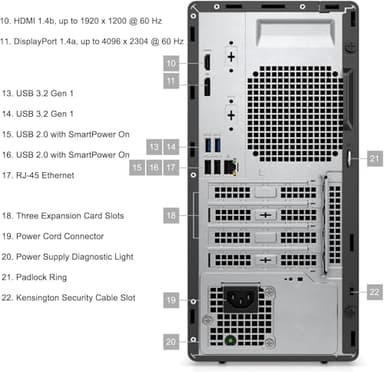Dell Optiplex 7010 Business Tower Desktop | Intel Core i7-12700K (up to 5.0 GHz) | Intel UHD 770 Graphics | 32GB RAM | 1TB SSD | HDMI+DP | RJ45 | DVD-RW | Wi-Fi + Bluetooth | Windows 11 Pro - Image 6