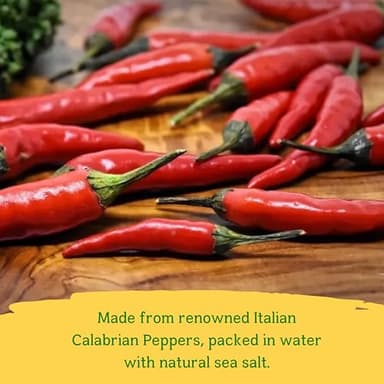 Cento Extra Hot Calabrese Peperoncino Spread, 9.87 Oz, Spicy Italian Calabrese Peppers with Oil, Vinegar and Sea Salt, Made in Italy - Image 3