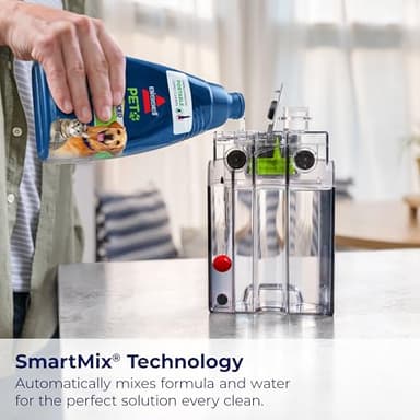 BISSELL® Little Green® Max Pet SmartMix Portable Carpet and Upholstery Deep Cleaner, Car/Auto Detailer, with SmartMix Technology, Self-Cleaning Tough Stain Tool and Pet Hair Removal Tool, 38572 - Image 2
