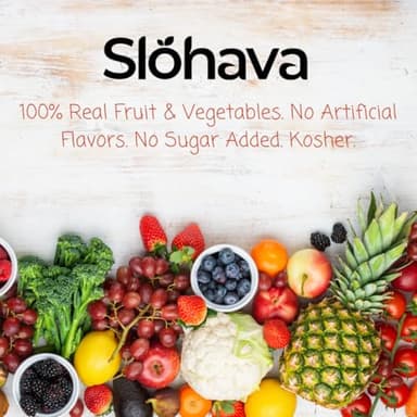Slohava Freeze Dried Sliced Strawberries, 3 oz. 100% Natural Fruit, No Sugar Added, Kosher, Resealable Pouch. - Image 6