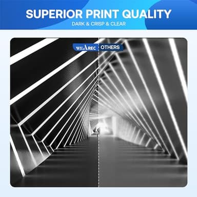 WEAREC Compatible Toner Cartridge Replacement for Brother TN436 TN436BK TN433 TN431 for Brother HL-L8260CDW HL-L8360CDW MFC-L8610CDW MFC-L8690CDW MFC-L8900CDW MFCL9570CDW Printer (Black, 2Pack) - Image 4
