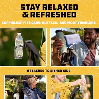 Wise Owl Outfitters Hammock Chair for Adults – Comfortable Portable Folding Rocking Camping Chair with Carry Bag – Great for Lawn, Campsite & Outdoors - Image 5