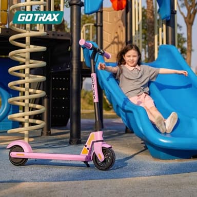 Gotrax GKS Electric Scooter, Kick-Start Boost and Gravity Sensor Kids Electric Scooter, 6" Wheels UL Certificated E Scooter for Kids Age of 6-12 (Oil Pink) - Image 7