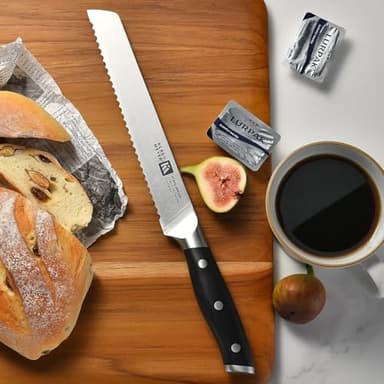 Klaus Meyer Stahl 19 Piece High Carbon Exclusive German Steel Knife Block Set (Black) - Image 7