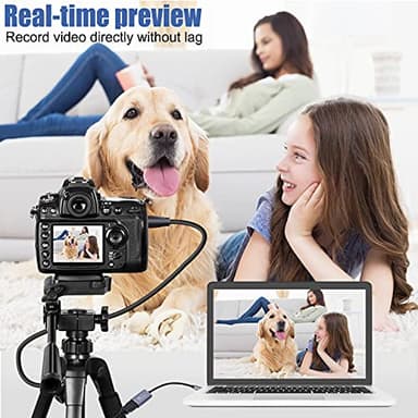 Guermok Video Capture Card, 4K USB3.0 HDMI to USB C Capture Card for Streaming, 1080P 60FPS, Compatible with iPad Mac OS Windows, Quest 3, OBS, PS5/4, Switch2/1, Xbox, Camera (Silver) - Image 2