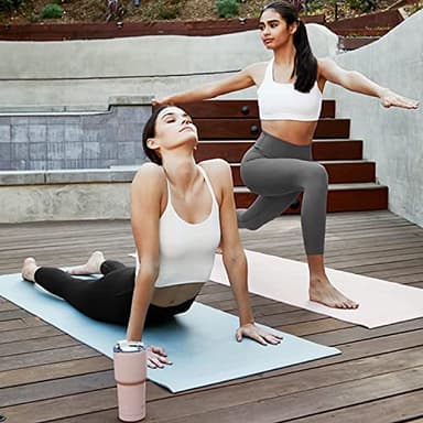 FULLSOFT 3 Pack Capri Leggings for Women - High Waisted Tummy Control Black Workout Yoga Pants for Summer,Sports (1-3 Pack Capri Black,Black,Black,Large-X-Large) - Image 3