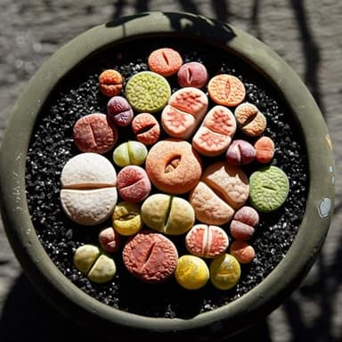 TOYPOPOR 2.2 lb Black Lava Pebble Vase Filler Pebbles Stones Crafting Floral Arranging Home Decor Decorative Colored Crushed Stones Special Black Aquarium Gravel for Freshwater Aquariums - Image 2