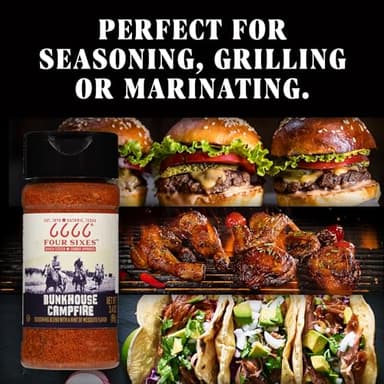 6666 Four Sixes Bunkhouse Campfire Seasoning, 6 Ounce - Image 8