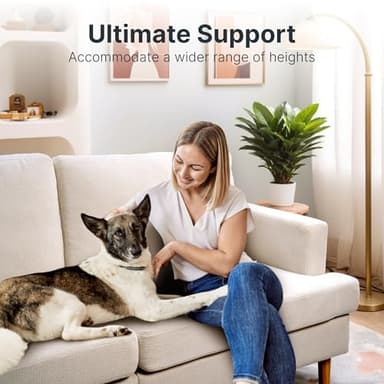 FLEXISPOT 70" Loveseat Sofa Couch for Living Room with Deep Seat, Solid Wood, Removable Cover, Modern Sofa Couch for Apartment Office Bedroom, Beige (SF1) - Image 5