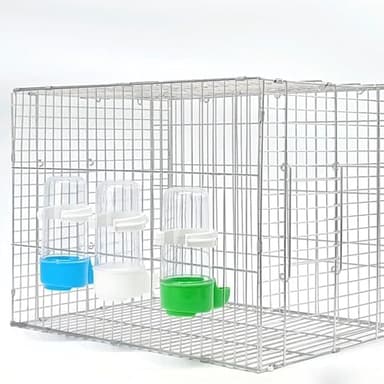 Paxikaka 16.9oz Bird Drinking Water Bottle Automatic Food Feeder Water Dispenser for Cage - Image 6