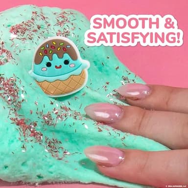 Original Squishmallow Maya The Ice Cream Premium Cloud Slime, Chocolate-Scented, Party Favors for Kids 8-12, Girl Toys 8-10 Years Old, Slime Kit for Girls Ages 8-12, Slime for Kids - Image 6