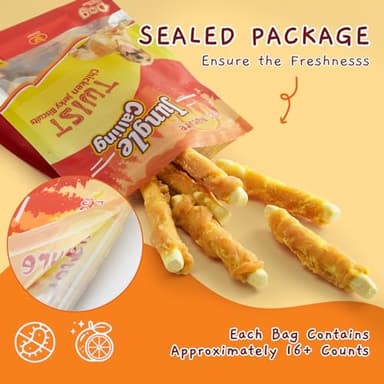 Jungle Calling Chicken Biscuits Dog Treats, Rawhide Free Soft Chewy Treats for Training Rewards,10.6oz - Image 9