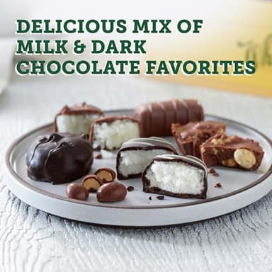 WHITMAN'S SAMPLER Assorted Milk & Dark Chocolate Candy Gift Box, 10 oz - Image 8