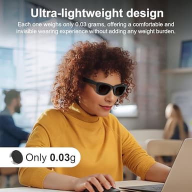 HiBloks LED Light Blocking Stickers Compatible with Ray-Ban Meta Wayfarer/Skyler/Headliner/Oakley Meta HSTN Accessories, Blackout LED Covers for Smart Glasses, Low-Tack Restickable Sticker (12Pcs) - Image 5