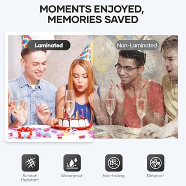 Assark Laminator Machine 9 Inch, laminator with 10 Laminating Sheets, Laminating Machine Quick preheating with Paper Cutter, Low Noise, Plastificadora with ABS Jam Free - Image 4