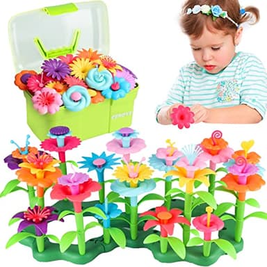 CENOVE Toddler Toys for 3 4 5 6 Years Old Boys Girls,Upgrade DIY Building Blocks Stacking Toy,STEM Educational Brain Development Preschool Kindergarten Toy with Storage Box - Image 1