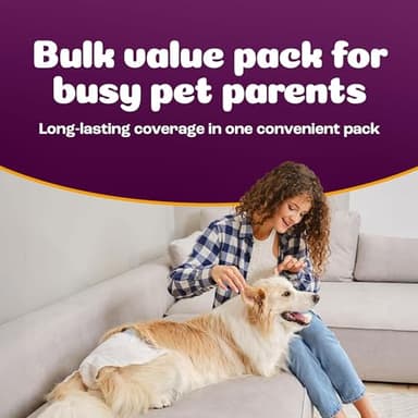 Inspire Pet Care Dog Diapers Female Dogs | Bulk Value Doggie Incontinence, Accidents, for Heat, Pee or Period and Housebreaking (X-Large (28 Count)) - Image 4