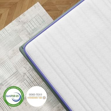 King Size Mattress 10 Inch, Rest Only King Mattress in a Box, Memory Foam & Individually Wrapped Coils Pocket Spring for Motion Isolation and Pressure Relief, Medium Firm - Image 7